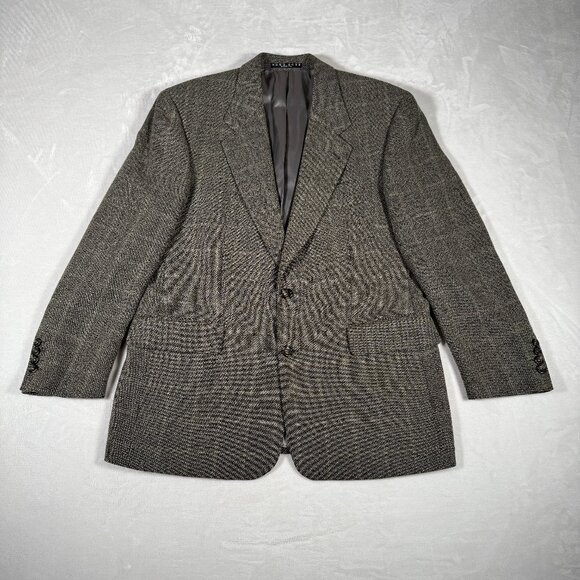 VTG Hugo Boss Apollon Blazer Men Size 40S Two-Button USA Bullock's Men Store - Picture 1 of 13